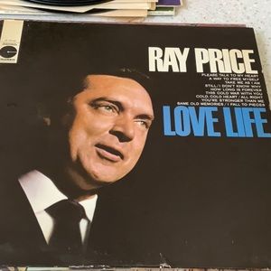 Ray Price “Love Life”  Vinyl Album